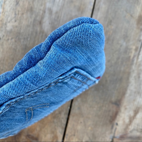 Hand Made Vintage LEVIS Pot Holder Hot Pad - Picture 5 of 5